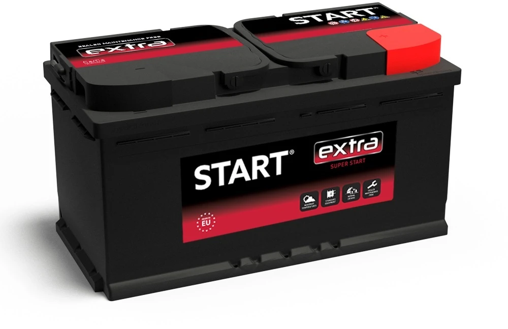 START 95Ah 12V 800A akumuliatorius 353x175x175