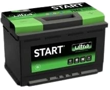 Start Ultra 80Ah R+ 12V 720A akumuliatorius 278x175x175