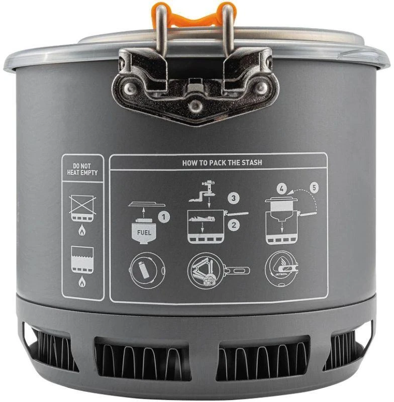 Jetboil Stash Cooking System nešiojama viryklė, metalinė