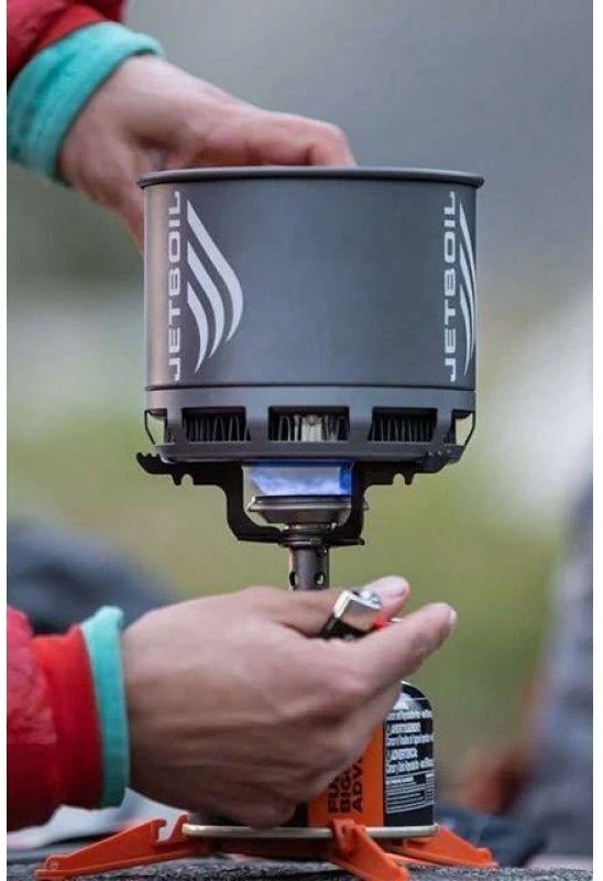Jetboil Stash Cooking System nešiojama viryklė, metalinė