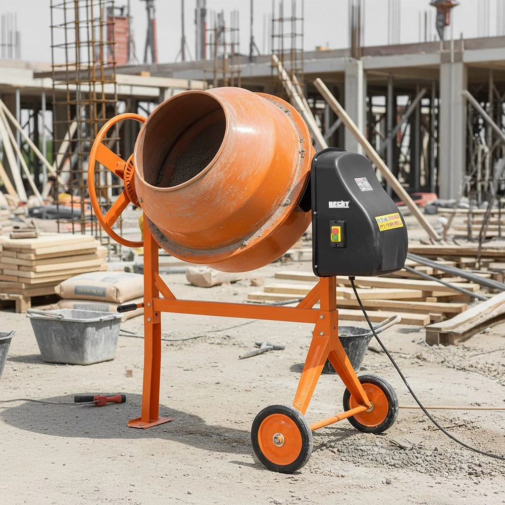 Statybinė betono maišyklė HECHT 2141, 140 l