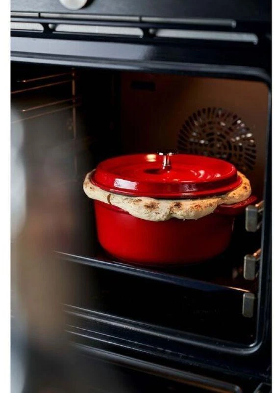Zwilling Keptuvė - Staub Apvalus Keptuvė 24cm Ketaus Vyšnių Raudona
