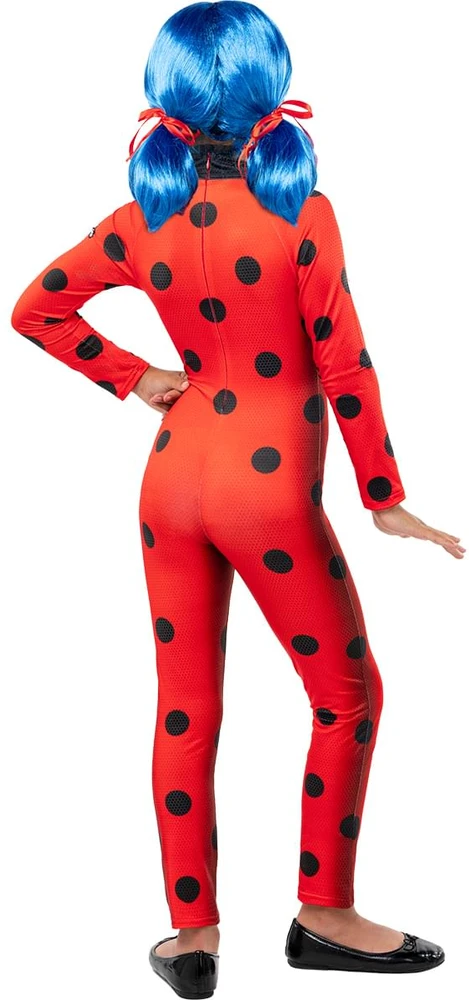 Stebuklingosios Boružėlės kostiumas mergaitėms - „Stebuklingoji Boružėlė ir juodasis Katinas" (Miraculous: Tales of Ladybug & Cat Noir)