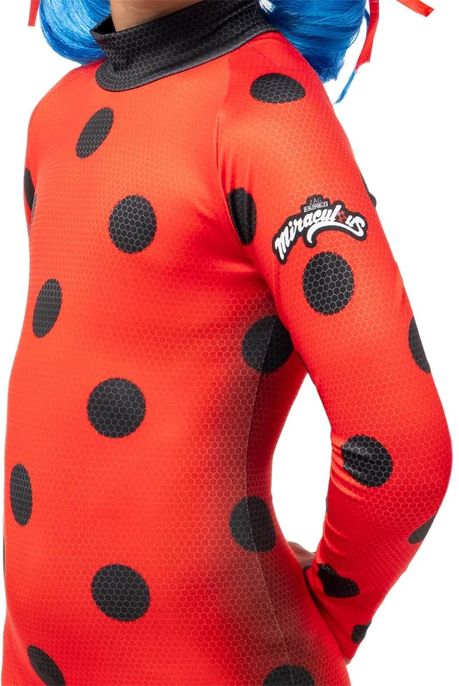 Stebuklingosios Boružėlės kostiumas mergaitėms - „Stebuklingoji Boružėlė ir juodasis Katinas" (Miraculous: Tales of Ladybug & Cat Noir)