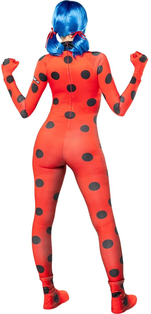 Stebuklingosios Boružėlės kostiumas moterims - „Stebuklingoji Boružėlė ir juodasis Katinas" (Miraculous: Tales of Ladybug & Cat Noir)