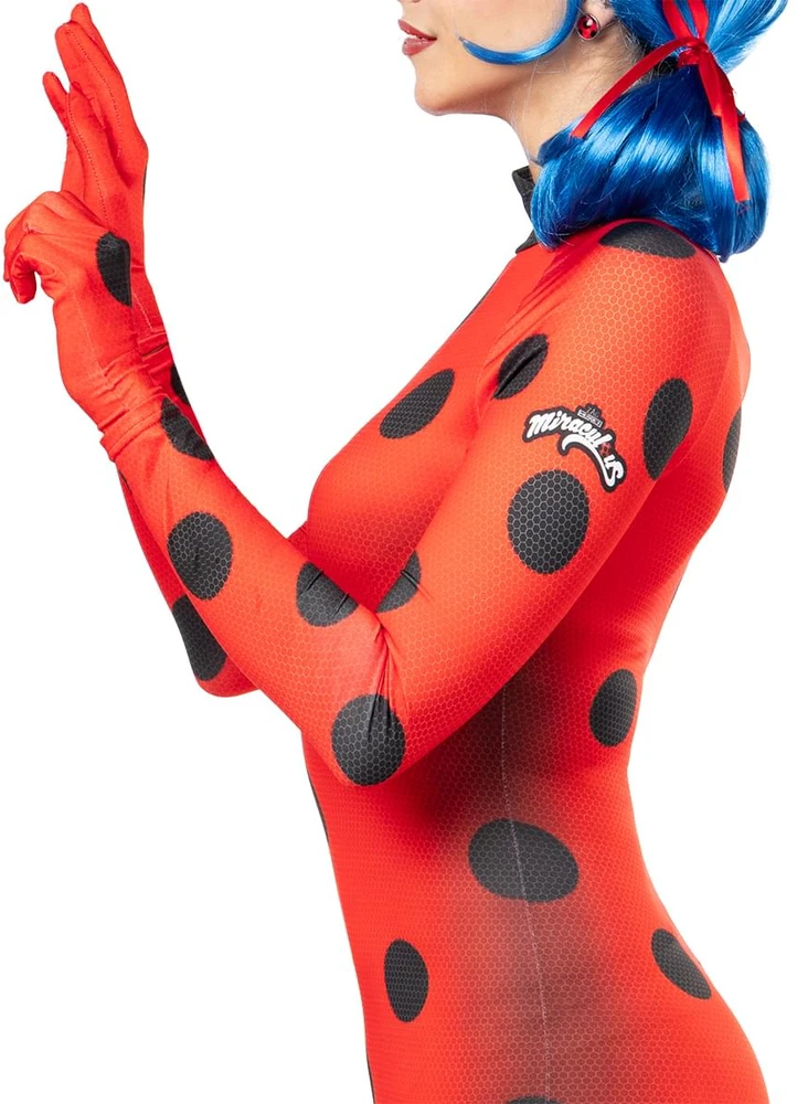 Stebuklingosios Boružėlės kostiumas moterims - „Stebuklingoji Boružėlė ir juodasis Katinas" (Miraculous: Tales of Ladybug & Cat Noir)
