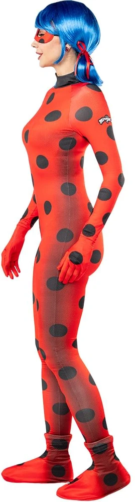 Stebuklingosios Boružėlės kostiumas moterims - „Stebuklingoji Boružėlė ir juodasis Katinas" (Miraculous: Tales of Ladybug & Cat Noir)