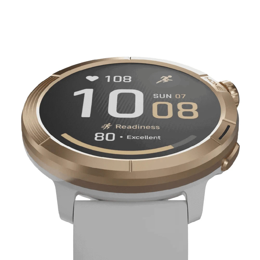 Stelio Activ Pro GPS 46 mm išmanusis laikrodis, auksinis titaninis