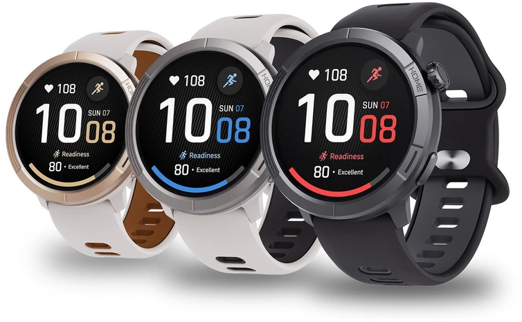Stelio Activ Pro GPS 46 mm išmanusis laikrodis, auksinis titaninis