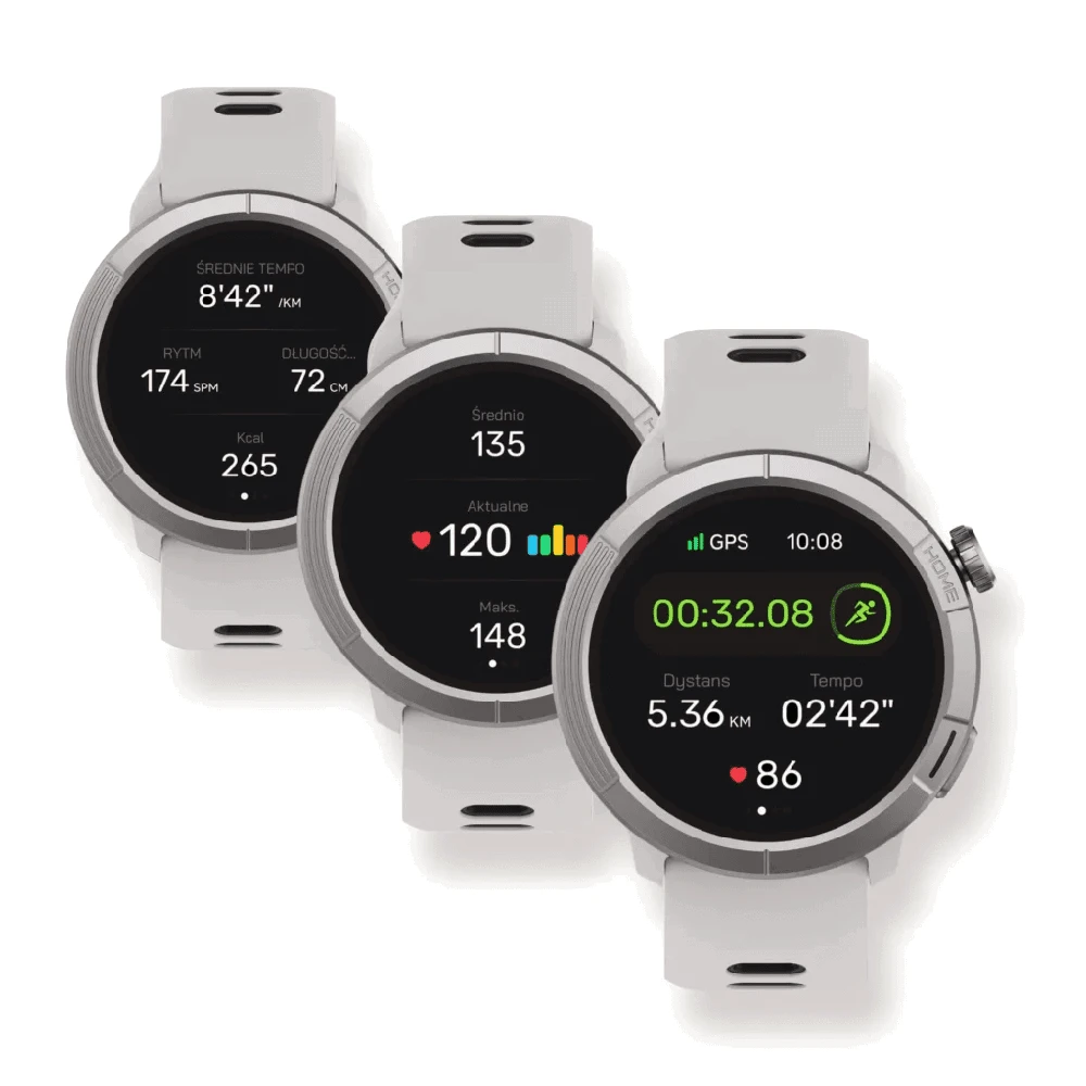 Stelio Activ Pro GPS išmanusis laikrodis 46 mm, titano