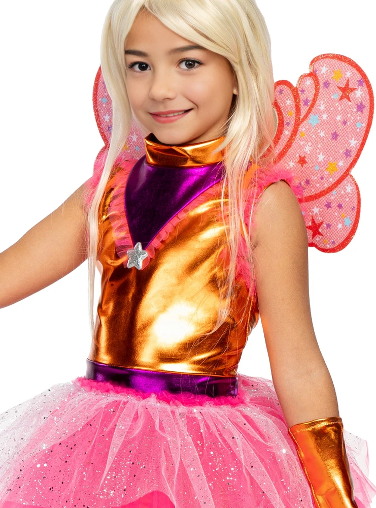 Stelos (Stella) kostiumas mergaitėms – Winx Club