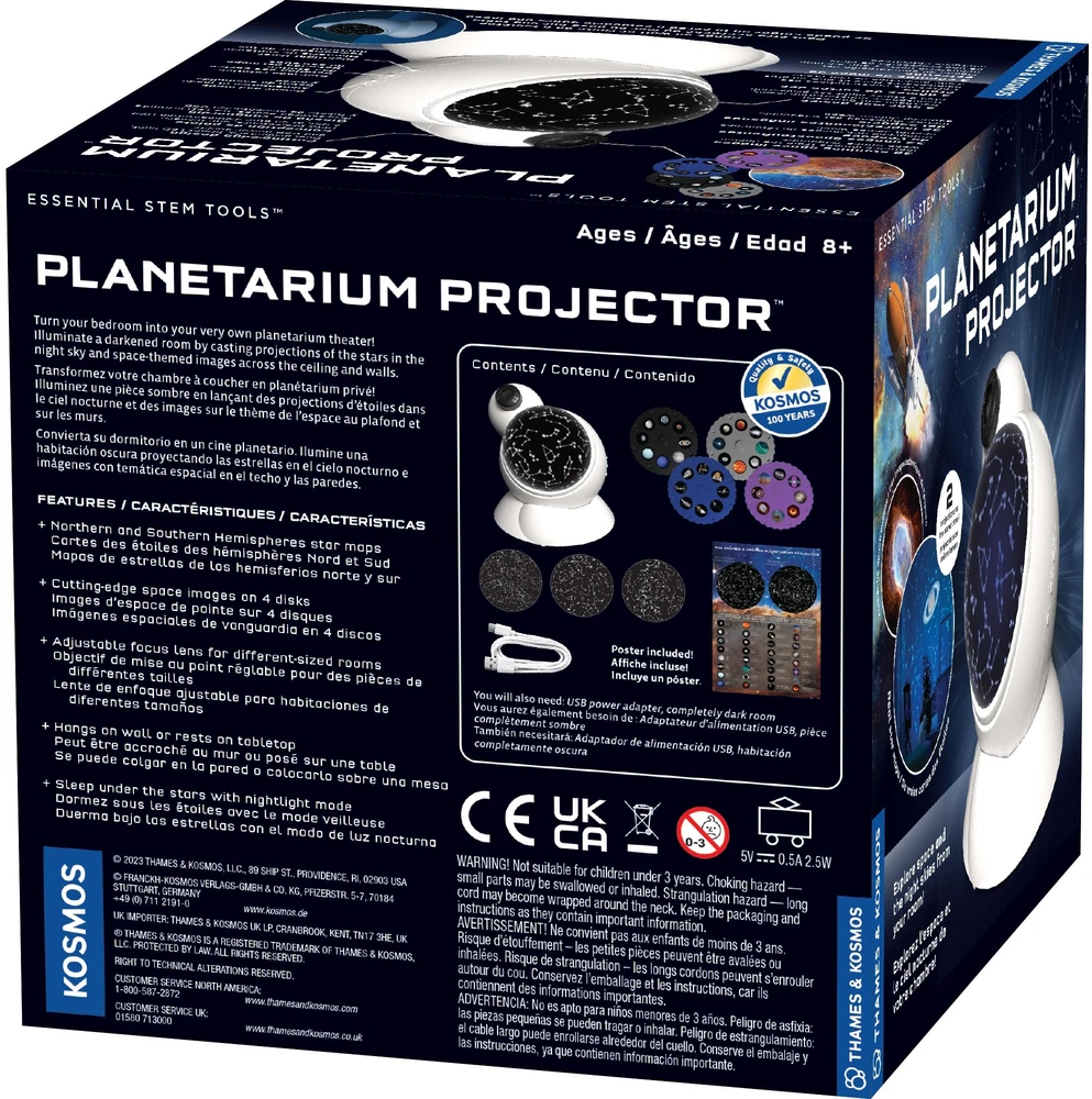 Kosmos Planetarium - STEM Gear (projektorius-lempa)