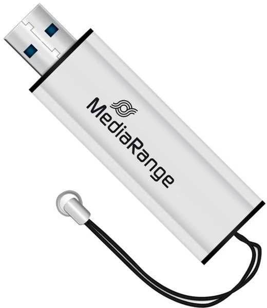 STICK 64GB MEDIARANGE MR917 3.2 Gen 1 Juodas/Sidabrinė