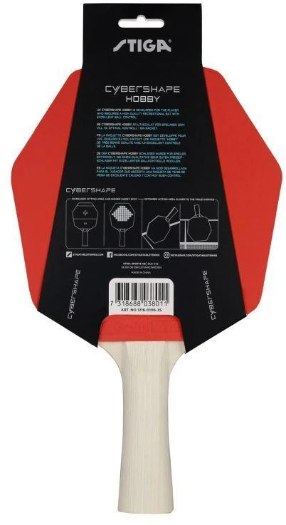 Stiga Cybershape Hobby stalo teniso raketė 92800591803