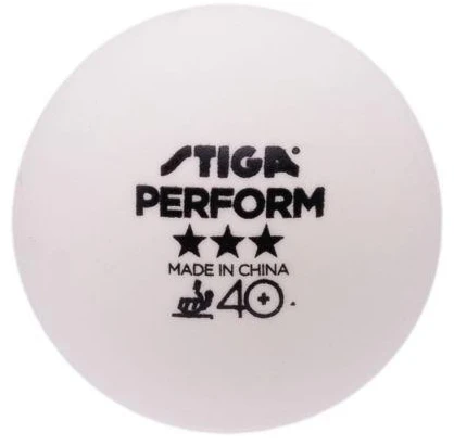 Stalo teniso kamuoliukas Stiga, 40 mm, 6 vnt.