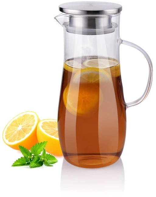 Alpina - Carafe with handle in borosilicate glass 1.4 l