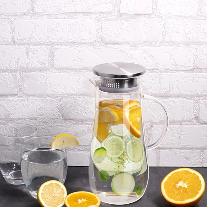 Alpina - Carafe with handle in borosilicate glass 1.4 l