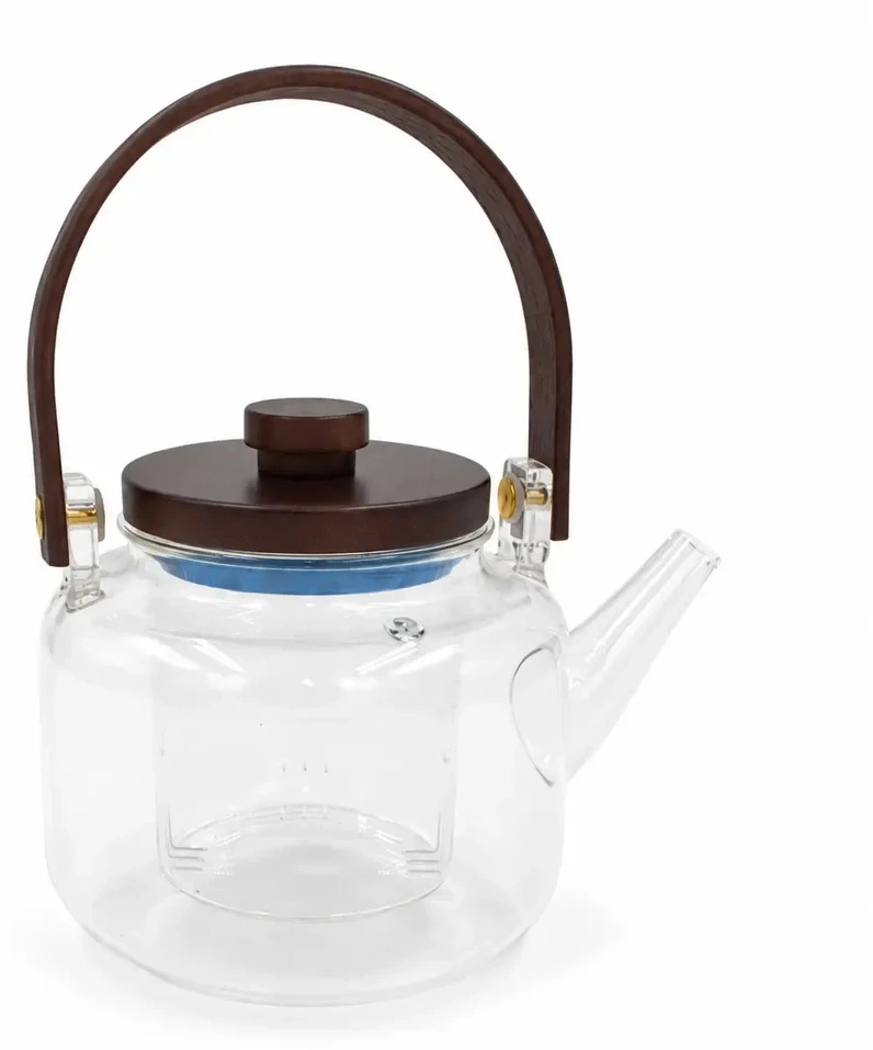 Stiklinis arbatinukas su dangteliu 1000 ml