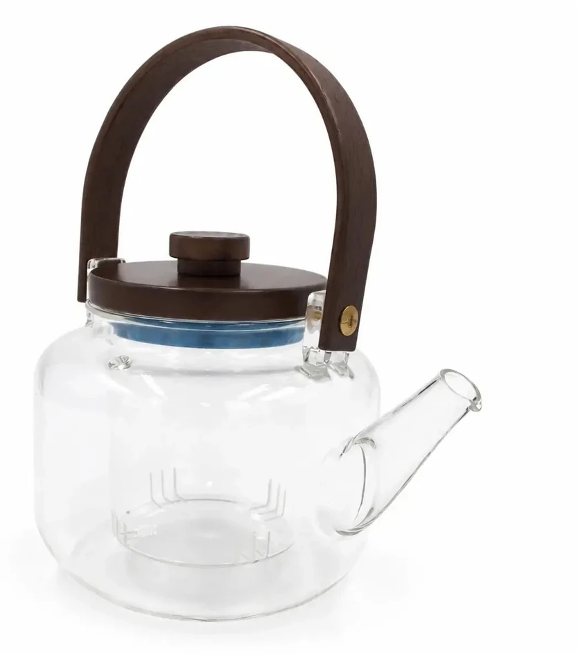 Stiklinis arbatinukas su dangteliu 1000 ml