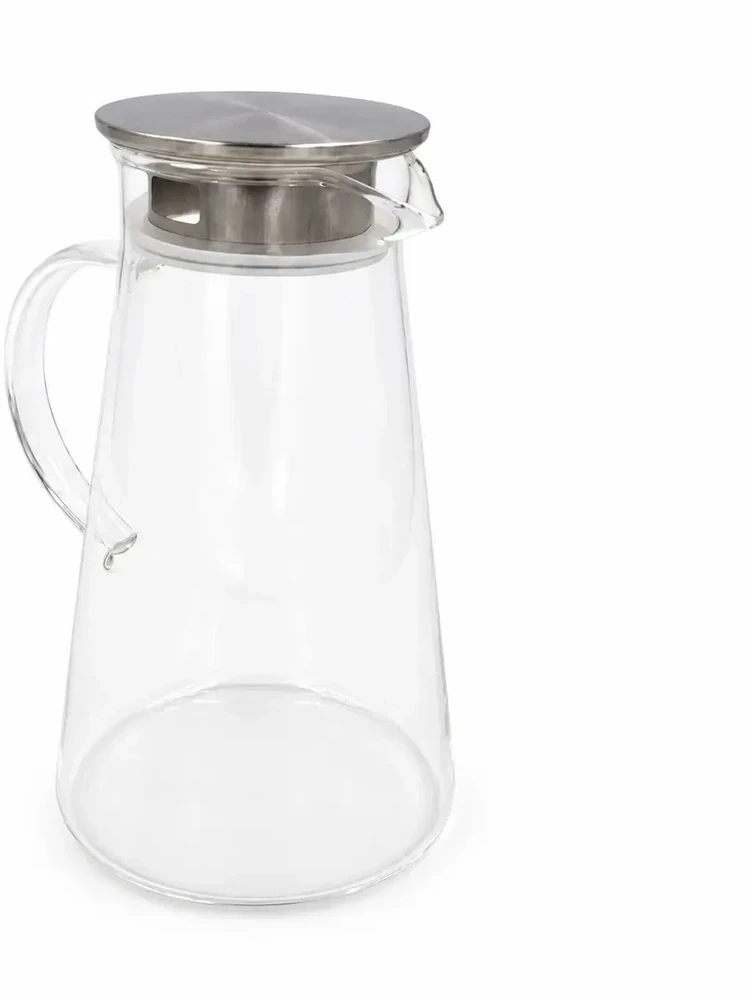 Stiklinis ąsotis su metaliniu dangteliu 1800 ml TR2336B