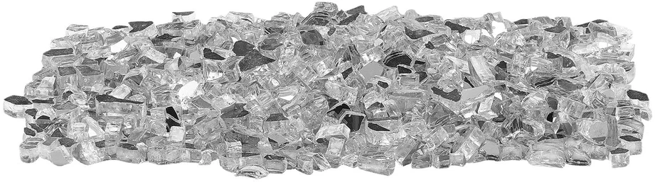 VEVOR skaidrus židinio stiklas 10 svarų 12,7 mm
