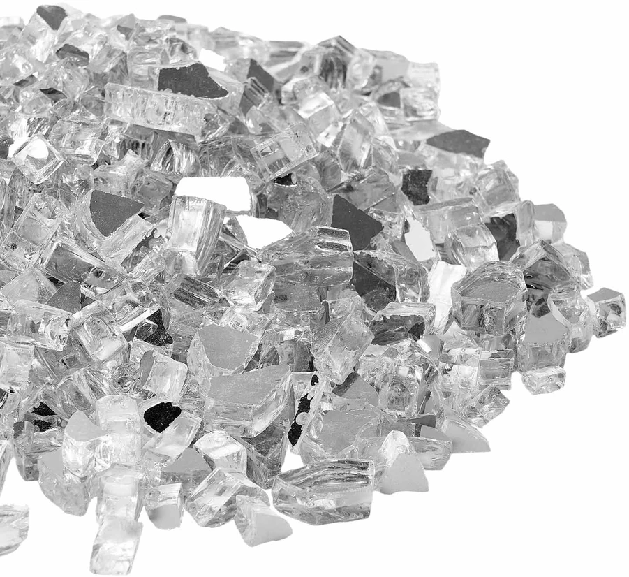 VEVOR skaidrus židinio stiklas 10 svarų 12,7 mm