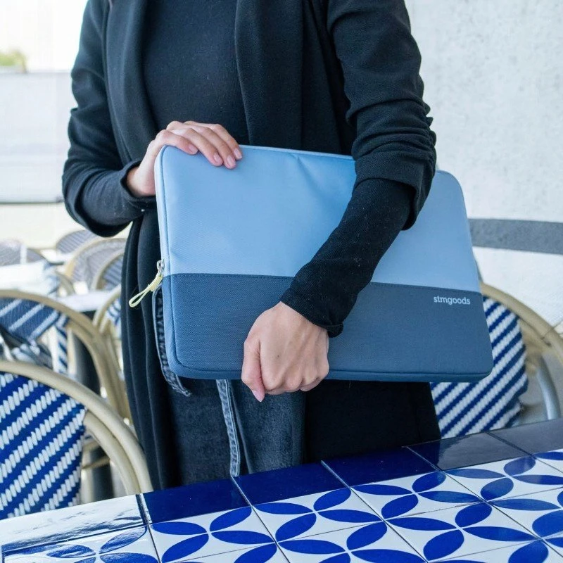 STM Origin Nešiojamas kompiuteris Sleeve – dėklas skirtas MacBook Pro 14" / Nešiojamas kompiuteris 14” / 13” (Glacier mėlynas)