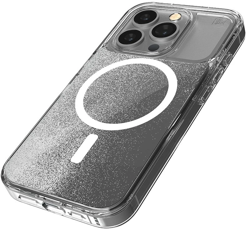 STM Relax Sand MagSafe - dėklas skirtas Apple iPhone 15 Clear / Baltas