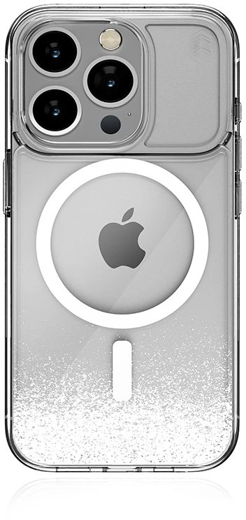 STM Relax Sand MagSafe - dėklas skirtas Apple iPhone 15 Clear / Baltas