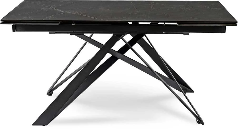 Stół MAXIME 160-240 cm Juodas marmur