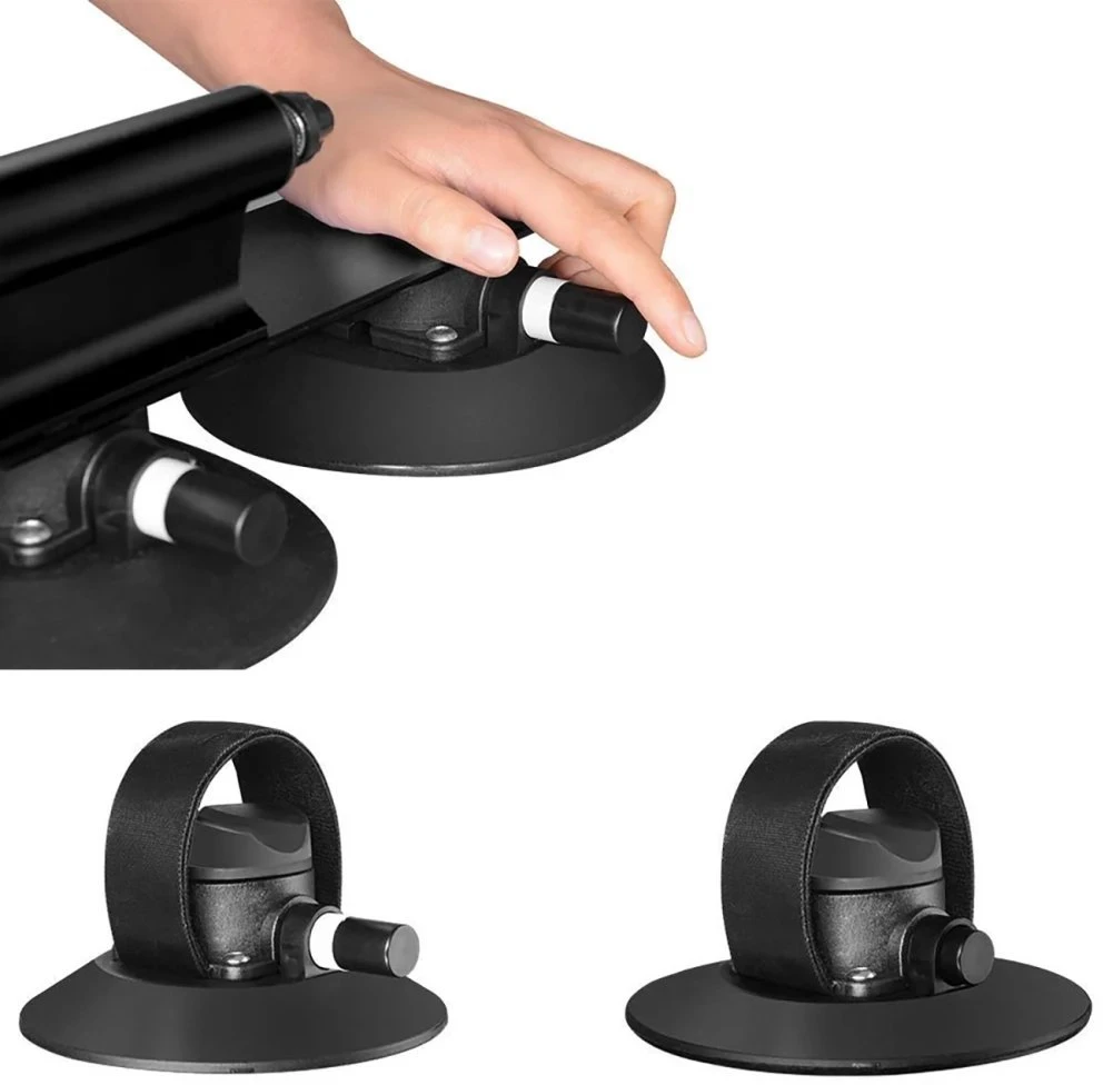 Rockbros XP1003 stogo bagažinė su siurbtuku 3 dviračiams - Juodas