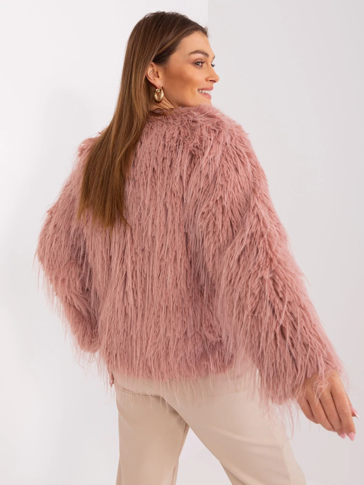 Striukė moterims-AT-KR-2359.96P-ciemny rožinė