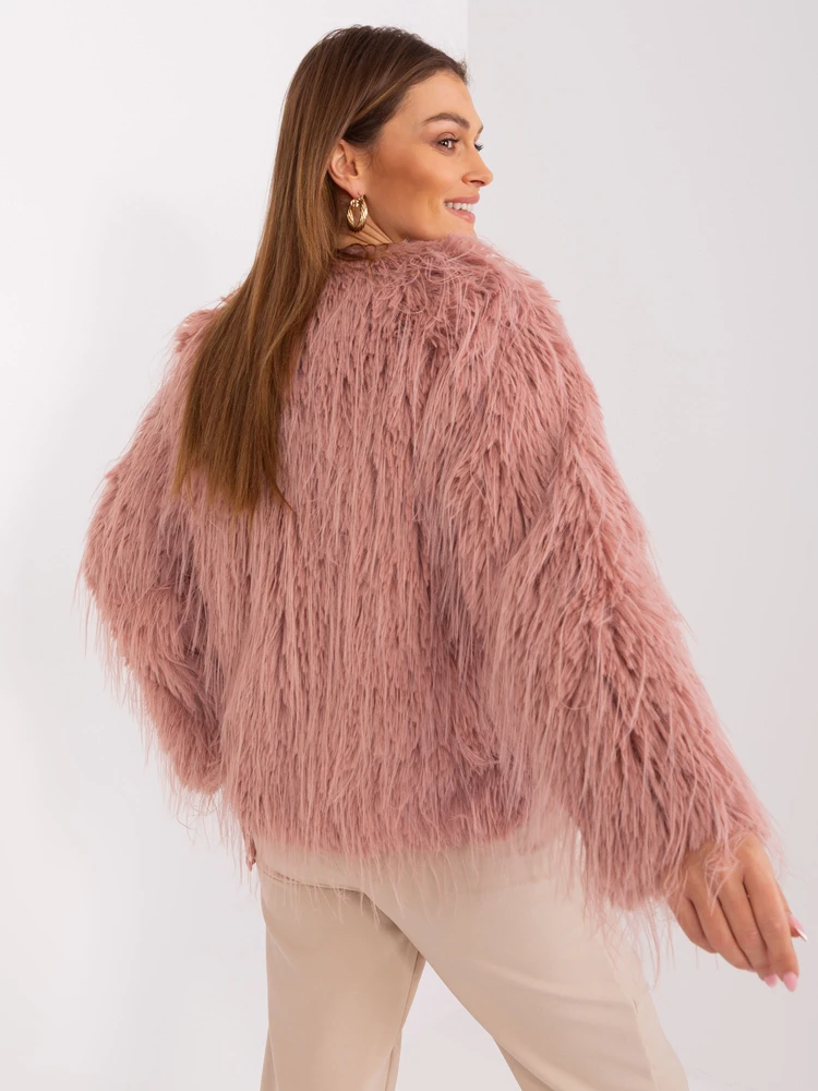 Striukė moterims-AT-KR-2359.96P-ciemny rožinė