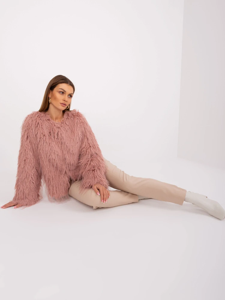 Striukė moterims-AT-KR-2359.96P-ciemny rožinė