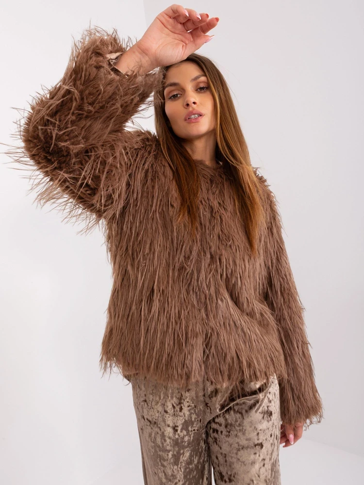 Striukė moterims-AT-KR-2359.96P-jasny ruda
