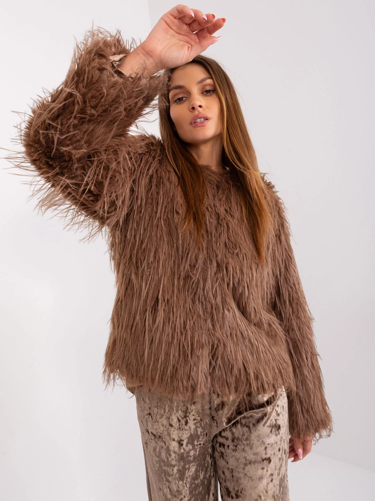 Striukė moterims-AT-KR-2359.96P-jasny ruda