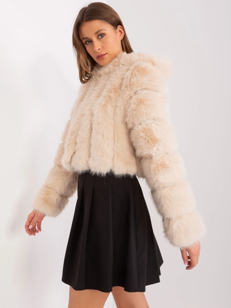 Striukė moterims-AT-KR-2378.96P-smėlio spalva