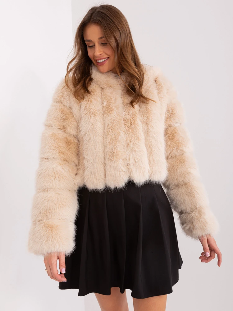 Striukė moterims-AT-KR-2378.96P-smėlio spalva