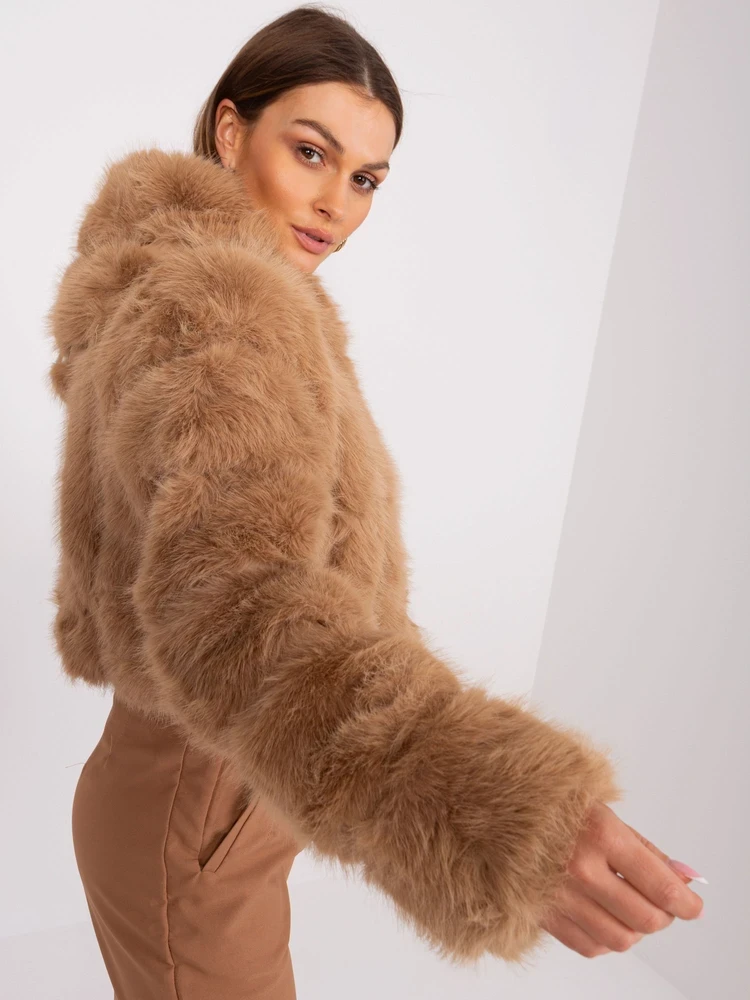 Striukė moterims-AT-KR-2378.97P-camelowy