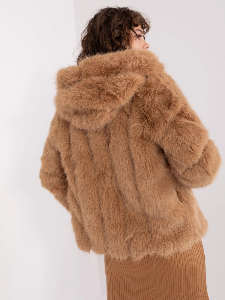 Striukė moterims-AT-KR-2386.00P-camelowy