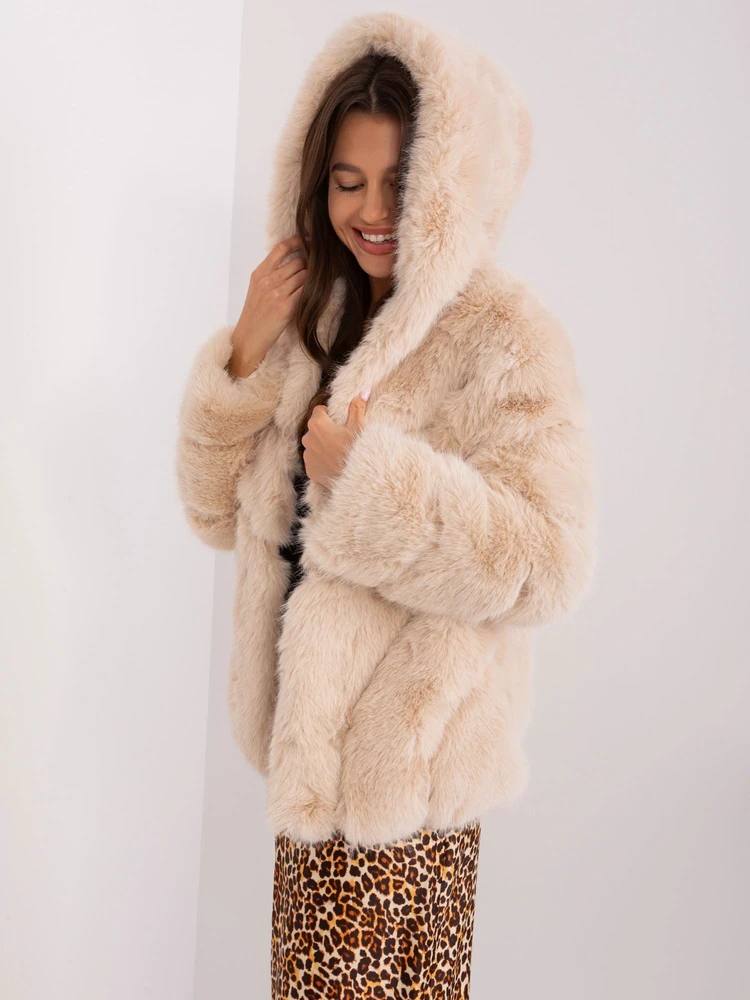 Striukė moterims-AT-KR-2386.00P-smėlio spalva
