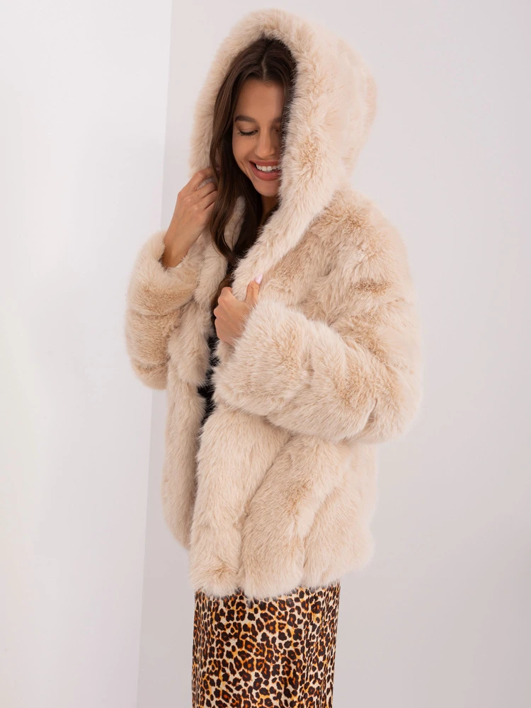 Striukė moterims-AT-KR-2386.00P-smėlio spalva