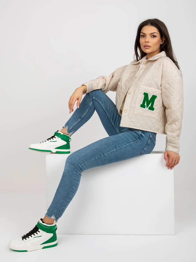 Striukė moterims-LK-KR-509267.15P-jasny smėlio spalva
