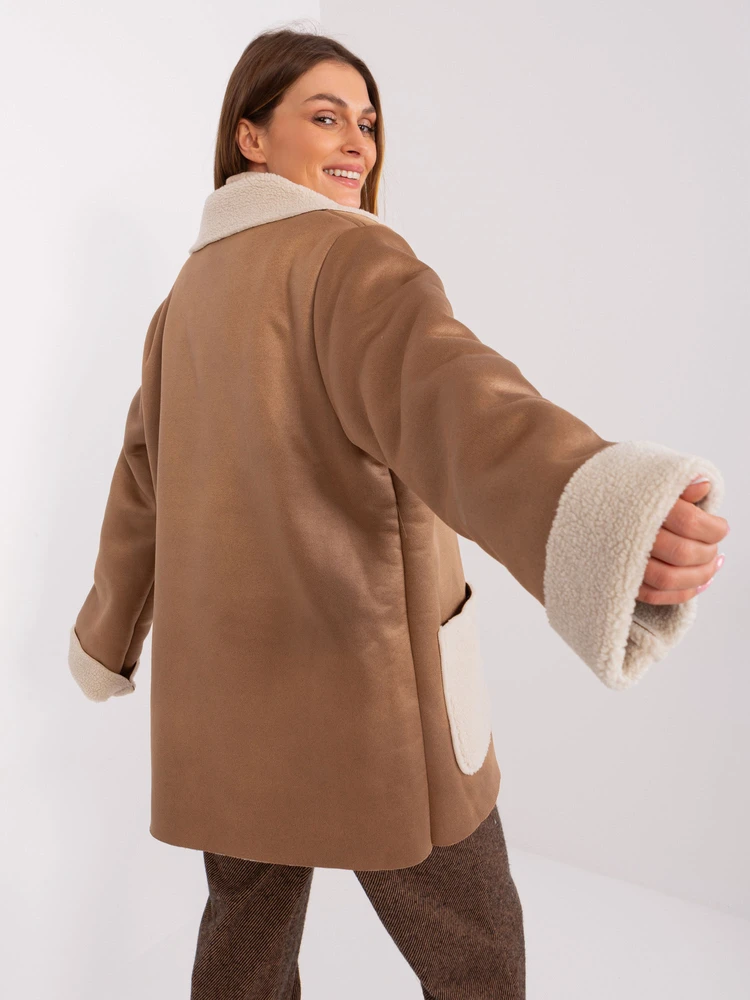 Striukė moterims-LK-KR-509454-1.96P-camelowy
