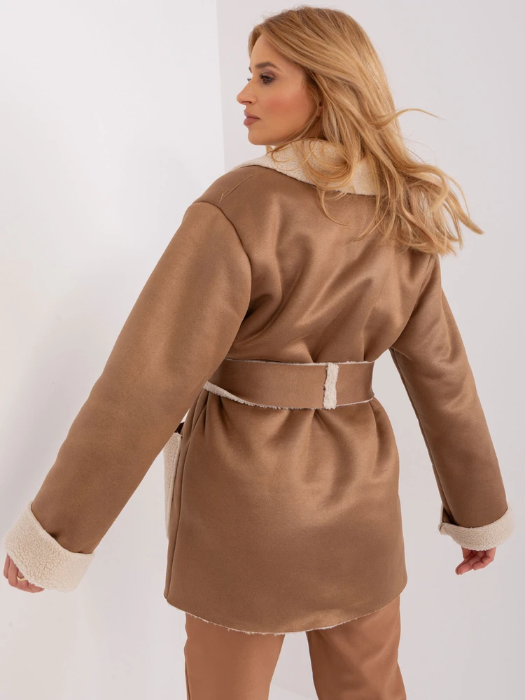 Striukė moterims-LK-KR-509454-1.96P-camelowy
