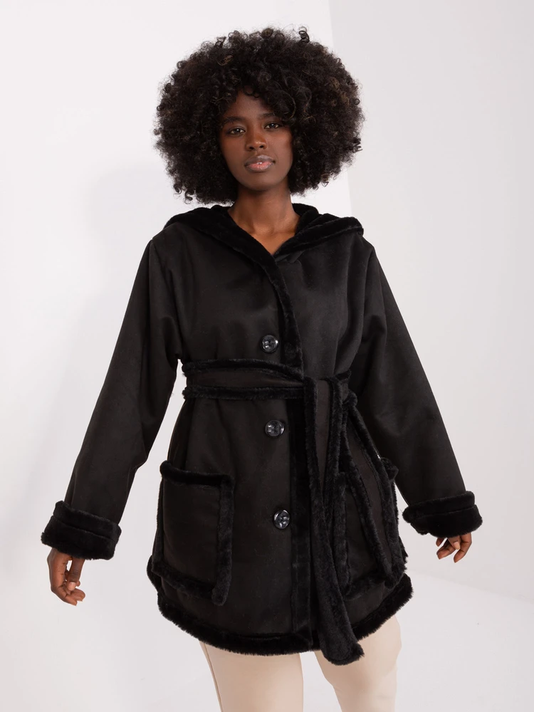Striukė moterims-LK-KR-509459.96P- juoda
