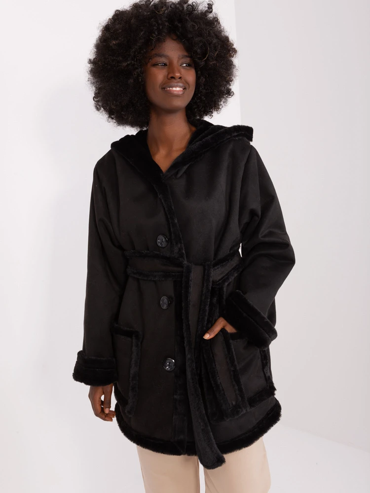 Striukė moterims-LK-KR-509459.96P- juoda