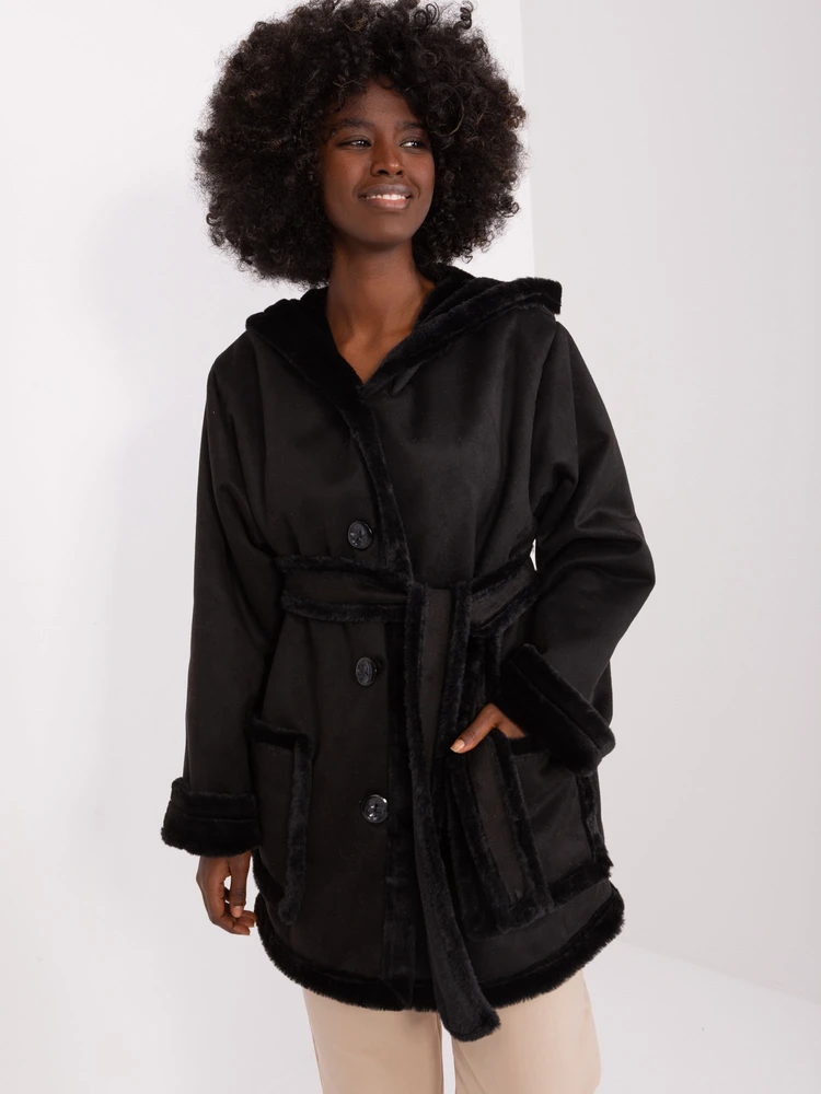 Striukė moterims-LK-KR-509459.96P- juoda