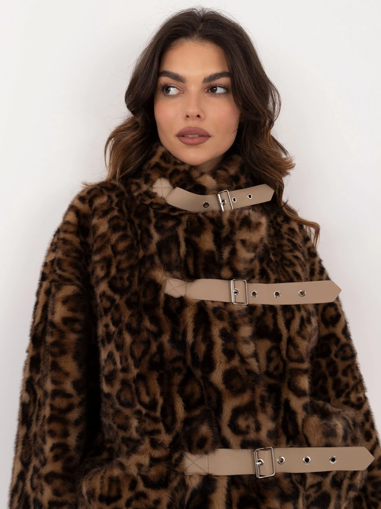 Striukė moterims-MBM-KR-1110.26-camelowy