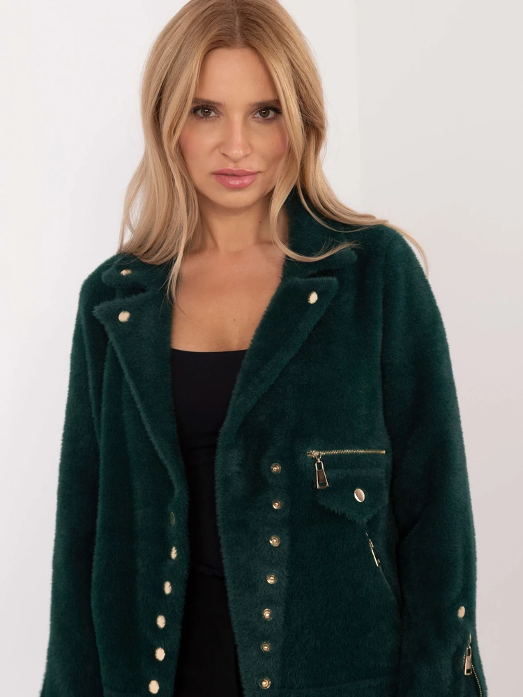 Striukė moterims-MBM-KR-250.77-ciemny žalia